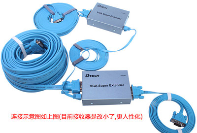 帝特DT-7020A VGA網線延長器 高清信號穩定傳輸200米的專業解決方案